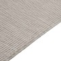 Flachgewebter Außenteppich in Grau Taupe 100x200 cm von vidaXL, Teppiche - Ref: Foro24-340780, Preis: 39,13 €, Rabatt: %