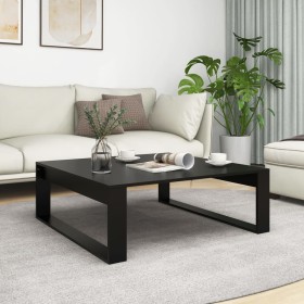 Black plywood coffee table 100x100x35 cm by vidaXL, Coffee table - Ref: Foro24-808631, Price: 95,70 €, Discount: %