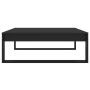 Mesa de centro madera contrachapada negro 100x100x35 cm de vidaXL, Mesas de centro - Ref: Foro24-808631, Precio: 76,11 €, Des...