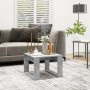 Concrete gray engineered wood coffee table 50x50x35 cm by vidaXL, Side tables - Ref: Foro24-808625, Price: 33,36 €, Discount: %