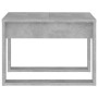 Mesa de centro madera de ingeniería gris hormigón 50x50x35 cm de vidaXL, Mesas auxiliares - Ref: Foro24-808625, Precio: 32,79...