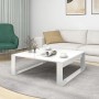 Glossy white plywood coffee table 100x100x35 cm by vidaXL, Coffee table - Ref: Foro24-808636, Price: 70,99 €, Discount: %