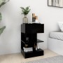 Bedside tables 2 units black 40x35x50 cm by vidaXL, Nightstands - Ref: Foro24-808651, Price: 93,47 €, Discount: %