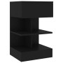 Bedside tables 2 units black 40x35x50 cm by vidaXL, Nightstands - Ref: Foro24-808651, Price: 93,47 €, Discount: %