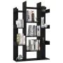 Bücherregal aus schwarzem Sperrholz 86x25,5x140 cm von vidaXL, Bücherregale und Regale - Ref: Foro24-808901, Preis: 78,58 €, ...