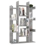 Concrete gray plywood bookcase 86x25.5x140 cm by vidaXL, Bookcases and shelves - Ref: Foro24-808904, Price: 79,17 €, Discount: %