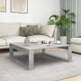 Betongrauer Couchtisch aus Holzwerkstoff, 100 x 100 x 35 cm von vidaXL, Couchtisch - Ref: Foro24-808634, Preis: 61,65 €, Raba...