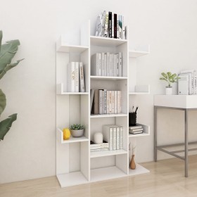 Bücherregal aus weißem Sperrholz, 86 x 25,5 x 140 cm von vidaXL, Bücherregale und Regale - Ref: Foro24-808900, Preis: 75,99 €...