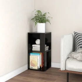 Black plywood corner furniture 33x33x67 cm by vidaXL, Lockers and storage cabinets - Ref: Foro24-809018, Price: 35,57 €, Disc...