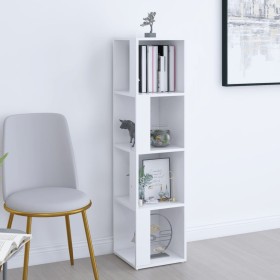 Corner piece furniture made of white plywood, 33x33x132 cm by vidaXL, Lockers and storage cabinets - Ref: Foro24-809035, Pric...