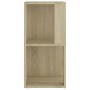 Sonoma oak plywood corner furniture 33x33x67 cm by vidaXL, Lockers and storage cabinets - Ref: Foro24-809020, Price: 43,03 €,...