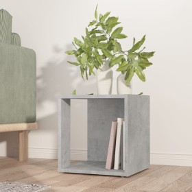 Concrete gray plywood side table 33x33x34.5 cm by vidaXL, Side tables - Ref: Foro24-809012, Price: 30,99 €, Discount: %