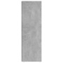 Concrete gray engineered wood corner furniture 33x33x100 cm by vidaXL, Lockers and storage cabinets - Ref: Foro24-809030, Pri...