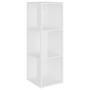 White plywood corner furniture 33x33x100 cm by vidaXL, Lockers and storage cabinets - Ref: Foro24-809026, Price: 54,87 €, Dis...