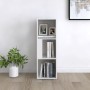 Glossy white plywood corner furniture 33x33x100 cm by vidaXL, Lockers and storage cabinets - Ref: Foro24-809032, Price: 65,81...