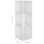 Glossy white plywood corner furniture 33x33x100 cm by vidaXL, Lockers and storage cabinets - Ref: Foro24-809032, Price: 65,81...