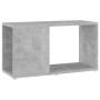 Concrete gray engineered wood TV cabinet 60x24x32 cm by vidaXL, TV Furniture - Ref: Foro24-809057, Price: 22,37 €, Discount: %