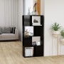 Glossy black shelving/space divider 60x24x124.5 cm by vidaXL, Bookcases and shelves - Ref: Foro24-809087, Price: 37,56 €, Dis...