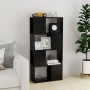 Glossy black shelving/space divider 60x24x124.5 cm by vidaXL, Bookcases and shelves - Ref: Foro24-809087, Price: 37,56 €, Dis...