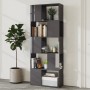 Glossy gray shelving/space divider 60x24x155 cm by vidaXL, Bookcases and shelves - Ref: Foro24-809097, Price: 59,74 €, Discou...