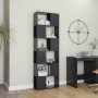 Gray plywood separator bookcase 60x24x186 cm by vidaXL, Bookcases and shelves - Ref: Foro24-809100, Price: 65,80 €, Discount: %