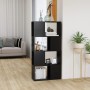 Plywood gray bookshelf divider 60x24x124.5 cm by vidaXL, Bookcases and shelves - Ref: Foro24-809082, Price: 41,50 €, Discount: %