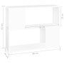 Weißer TV-Schrank aus Sperrholz, 80 x 24 x 63 cm von vidaXL, TV-Möbel - Ref: Foro24-809116, Preis: 49,44 €, Rabatt: %