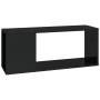 Mueble para TV madera contrachapada negro brillante 80x24x32 cm de vidaXL, Muebles TV - Ref: Foro24-809114, Precio: 30,04 €, ...