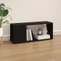 Mueble para TV madera contrachapada negro 80x24x32 cm de vidaXL, Muebles TV - Ref: Foro24-809108, Precio: 31,48 €, Descuento: %