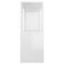 Mueble para TV madera contrachapada blanco brillante 80x24x63cm de vidaXL, Muebles TV - Ref: Foro24-809122, Precio: 51,99 €, ...