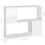 Mueble para TV madera contrachapada blanco brillante 80x24x63cm de vidaXL, Muebles TV - Ref: Foro24-809122, Precio: 51,99 €, ...