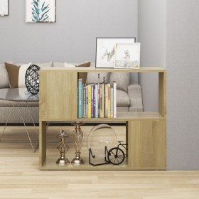 Sonoma oak plywood TV cabinet 80x24x63 cm by vidaXL, TV Furniture - Ref: Foro24-809119, Price: 48,99 €, Discount: %