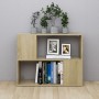 Sonoma oak plywood TV cabinet 80x24x63 cm by vidaXL, TV Furniture - Ref: Foro24-809119, Price: 48,41 €, Discount: %