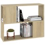 Sonoma oak plywood TV cabinet 80x24x63 cm by vidaXL, TV Furniture - Ref: Foro24-809119, Price: 48,41 €, Discount: %