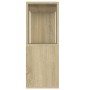 Sonoma oak plywood TV cabinet 80x24x63 cm by vidaXL, TV Furniture - Ref: Foro24-809119, Price: 48,41 €, Discount: %