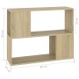 TV-Schrank aus Sonoma-Eichensperrholz, 80 x 24 x 63 cm von vidaXL, TV-Möbel - Ref: Foro24-809119, Preis: 48,99 €, Rabatt: %