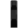 Glossy black plywood bookcase divider 80x24x94cm by vidaXL, Bookcases and shelves - Ref: Foro24-809132, Price: 51,86 €, Disco...