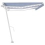 Automatische Markise LED-Windsensor blau und weiß 600x350 cm von vidaXL, Markisen - Ref: Foro24-3069691, Preis: 885,67 €, Rab...