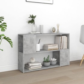 Concrete gray plywood bookcase 100x24x63 cm by vidaXL, Bookcases and shelves - Ref: Foro24-809174, Price: 35,67 €, Discount: %