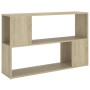 Sonoma oak plywood bookcase 100x24x63 cm by vidaXL, Bookcases and shelves - Ref: Foro24-809173, Price: 42,77 €, Discount: %