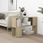 Sonoma oak plywood bookcase 100x24x63 cm by vidaXL, Bookcases and shelves - Ref: Foro24-809173, Price: 42,77 €, Discount: %