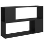 Librería de madera contrachapada negro 100x24x63 cm de vidaXL, Librerías y estanterías - Ref: Foro24-809171, Precio: 41,10 €,...