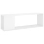 Glossy white plywood TV cabinet 100x24x32 cm by vidaXL, TV Furniture - Ref: Foro24-809167, Price: 40,63 €, Discount: %