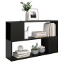 Librería de madera contrachapada negro 100x24x63 cm de vidaXL, Librerías y estanterías - Ref: Foro24-809171, Precio: 41,10 €,...