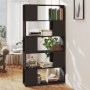 Plywood gray bookshelf divider 80x24x155 cm by vidaXL, Bookcases and shelves - Ref: Foro24-809145, Price: 62,45 €, Discount: %