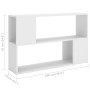 Plywood white bookshelf 100x24x63 cm by vidaXL, Bookcases and shelves - Ref: Foro24-809170, Price: 41,09 €, Discount: %