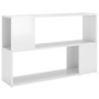 Librería de madera contrachapada blanco brillante 100x24x63 cm de vidaXL, Librerías y estanterías - Ref: Foro24-809176, Preci...