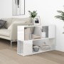 Glossy white plywood bookcase 100x24x63 cm by vidaXL, Bookcases and shelves - Ref: Foro24-809176, Price: 51,76 €, Discount: %