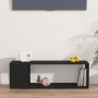 Black plywood TV cabinet 100x24x32 cm by vidaXL, TV Furniture - Ref: Foro24-809162, Price: 34,94 €, Discount: %