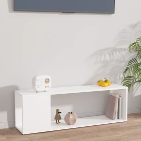 White plywood TV cabinet 100x24x32 cm by vidaXL, TV Furniture - Ref: Foro24-809161, Price: 33,99 €, Discount: %